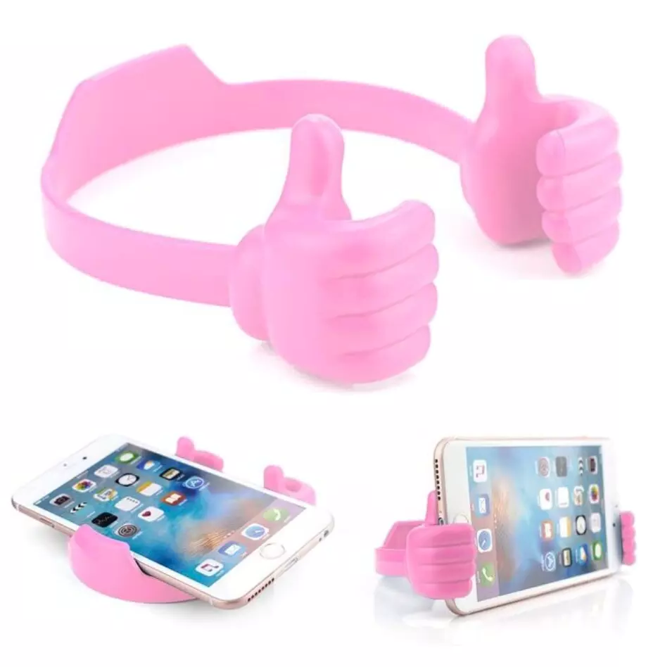 Avelena | Daumen Hoch Fauler Telefonhalter Spaß & Funktional Hände-frei Halter