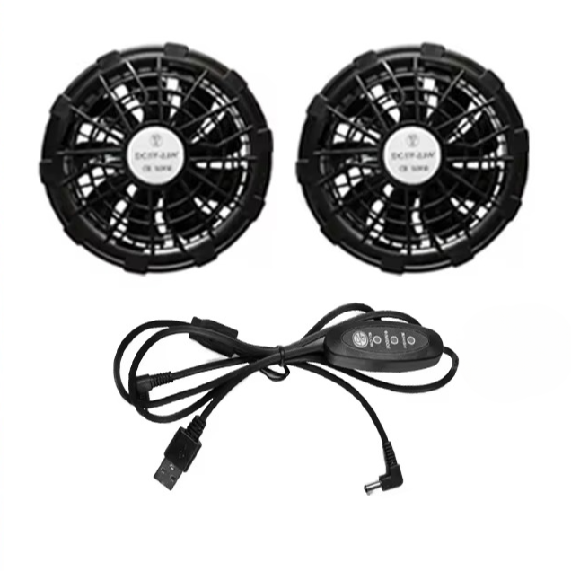 Avelena | Tragewindjacke mit tragbarem Ventilator und USB-aufladbarem Luftstromsystem für Männer und Frauen