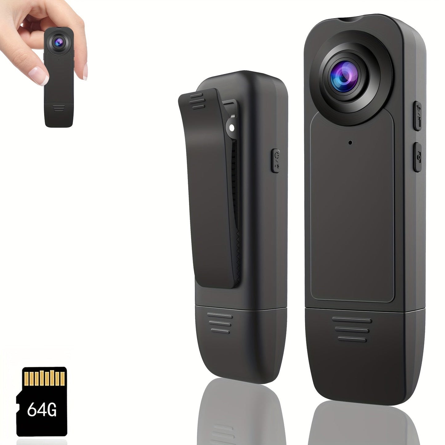 Avelena | ClearShot | Mini Kamera – Scharfe Full HD Aufnahme Überall