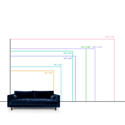 Avelena | Ganze Zeitgenössische Wandmural-Tapete Pastellgrün Blatt und Streifen Wandverkleidung, Personalisierte Größe Verfügbar