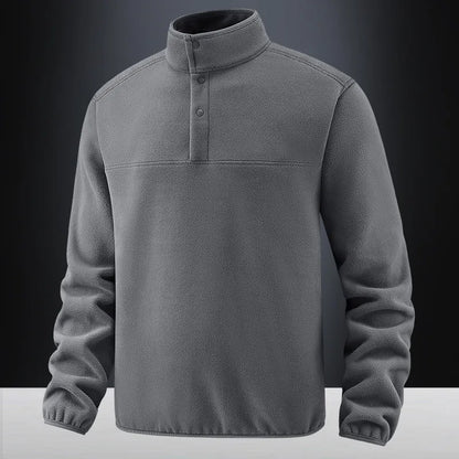Avelena | Herrenjacke mit Stehkragen, Gefüttert mit Fleece