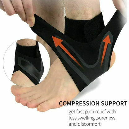 Avelena | Plantar Knöchel X Wickelstütze Kompressionssocke