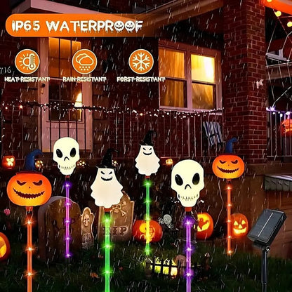 Avelena | 6 in 1 Halloween Solar Gartenlichter