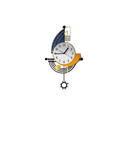 Avelena | Dekorative Wanduhr Navigation Segelboot Kreatives Design Uhr Innenuhr Dekoration Wohnzimmer Hintergrund Wanddeko