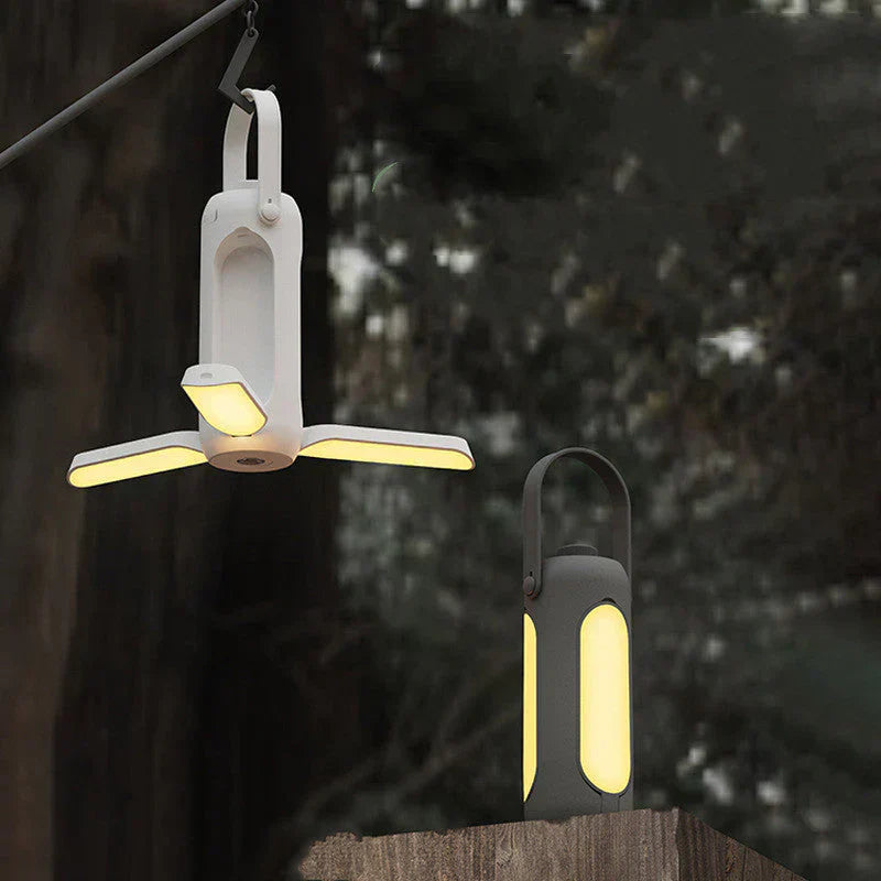 Avelena | Vielseitige Tragbare Campinglampe mit Flexiblen Armen – Für Zelt und Outdoor