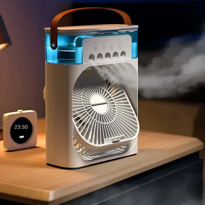 Avelena | Tragbarer 3-in-1 Luftkühler mit LED