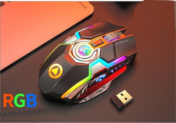 Avelena | Drahtlose Rgb Gaming Maus