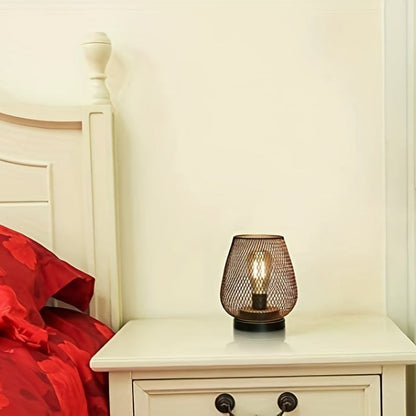 Avelena | AuroraMesh Tischlampen-Set – Industriestil mit warmem Ambientelicht