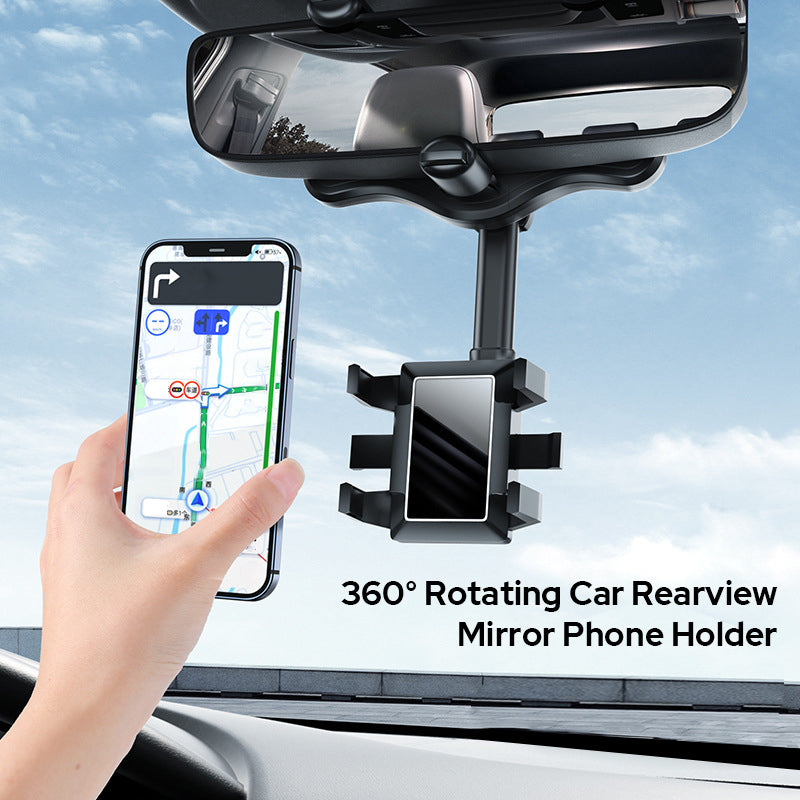 Avelena | 360-Grad-Rotation Auto Spiegel Telefon Halter
