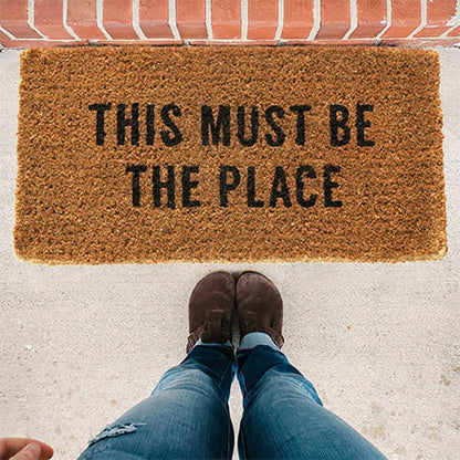 Avelena | This Must Be The Place Natürliche Kokosfaser Fußmatte