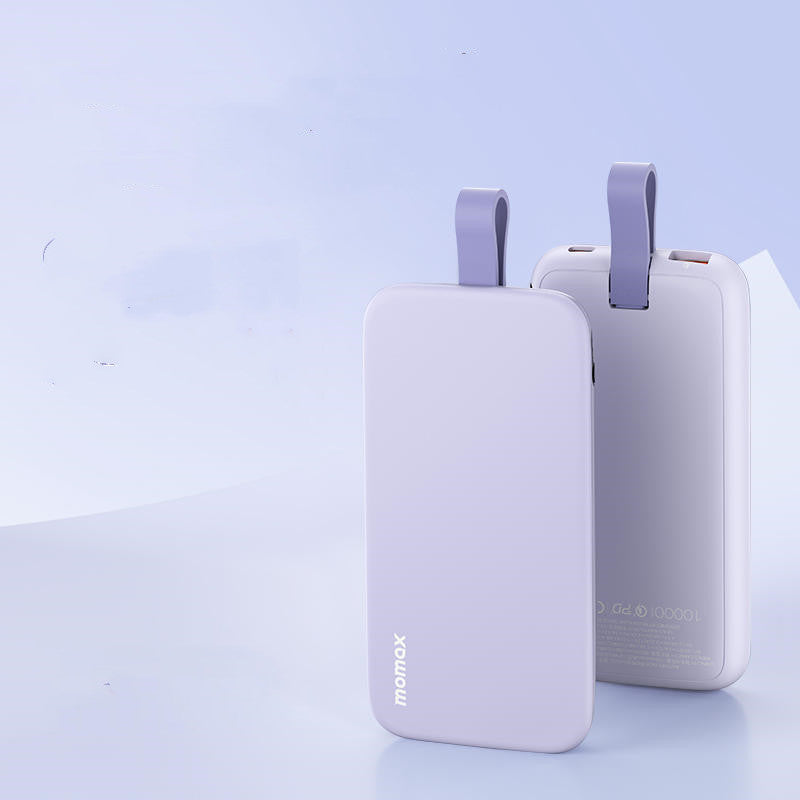Avelena | Eingebaute Kabel Dual-Port Schnelllade-Powerbank