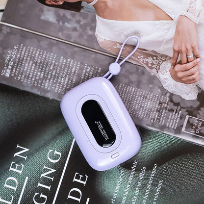 Avelena | 10000mAh Eingebaute Dual-Kabel Powerbank