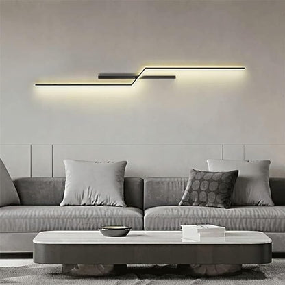 Avelena | Lines Kreative LED Moderne Minimalistische Wandlampe Dekorative Wandleuchten Beleuchtung
