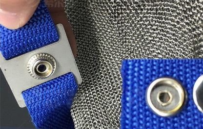 Avelena | Edelstahl Schnittfeste Handschuh, für Bekleidungszuschnitt, Fleischzuschnitt, Aquatische Verarbeitung, Fischerei und täglichen Zuschnitt (1 Handschuh)