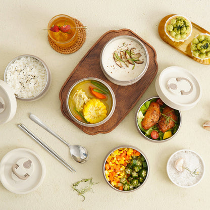 Avelena | Tragbares isoliertes Lunch-Container-Set