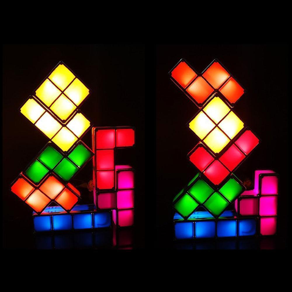 Avelena | Tetris Stapelbare LED Nachtlicht