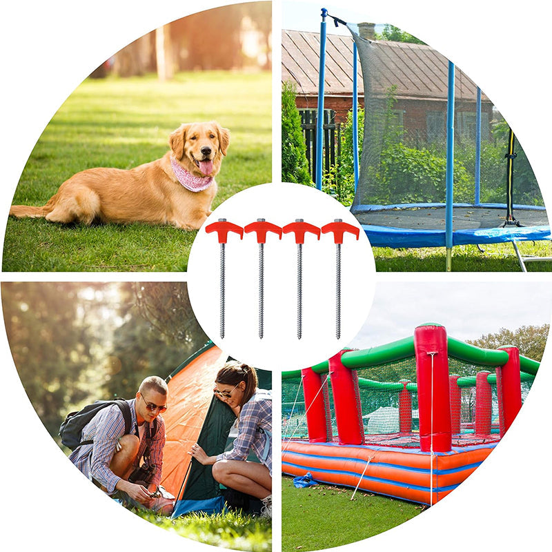 Avelena | Drehbare Zeltheringe mit Gewinde