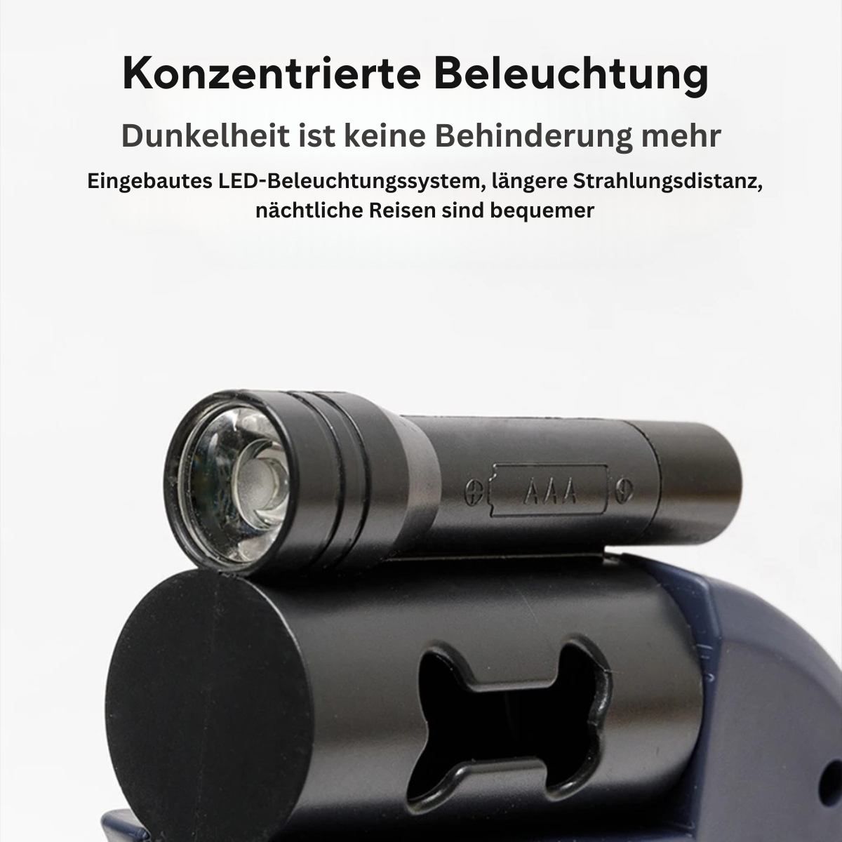 Avelena | Nie Wieder Verheddern Doppelleine für Hunde mit Led-Licht