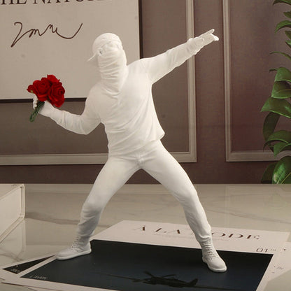 Avelena | Banksy Flower Rioter