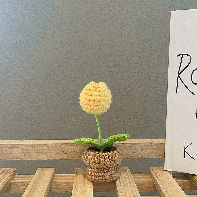 Avelena | Handgefertigte Häkelblumentopfdekoration