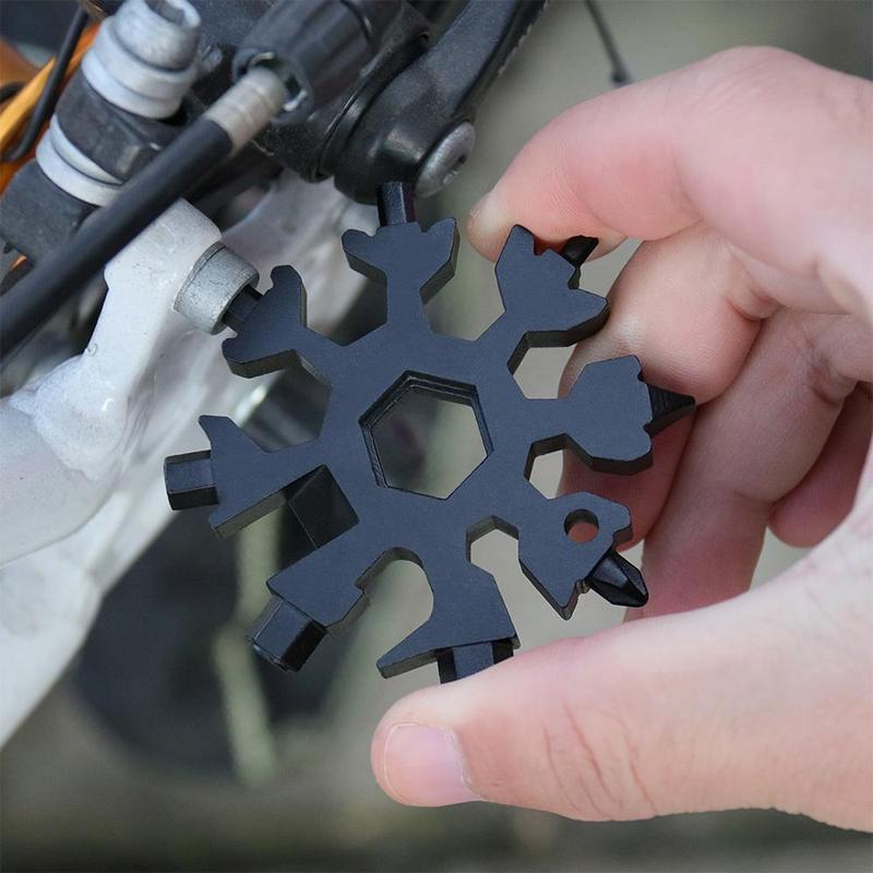 Avelena | 18-in-1 Edelstahl Schneeflocken Multi-tool