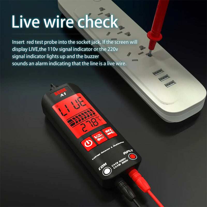 Avelena | A1 Vollautomatisches Anti-Brenner Intelligentes Digitalmultimeter