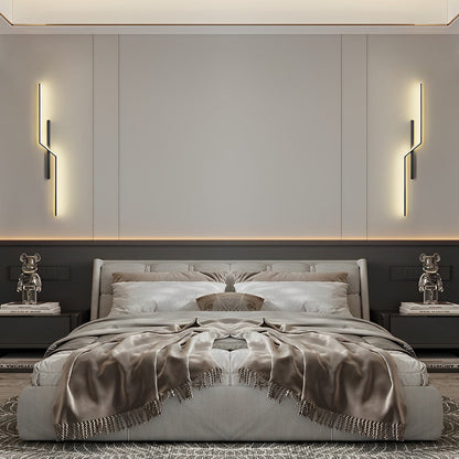 Avelena | Lines Kreative LED Moderne Minimalistische Wandlampe Dekorative Wandleuchten Beleuchtung