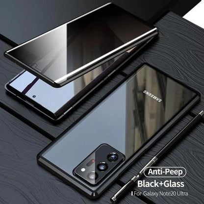 Avelena | Samsung Anti-Peep Gehärtetes Glas Handyhülle