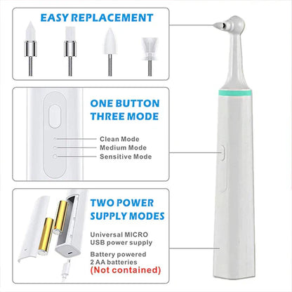 Avelena | Zahnbelagentferner | Elektrisches Dentalreinigungsgerät für effektive Mundhygiene zu Hause