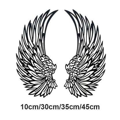 Avelena | 🌟🌟Metall Wandkunst mit Engel Flügeln und LED Lichtern