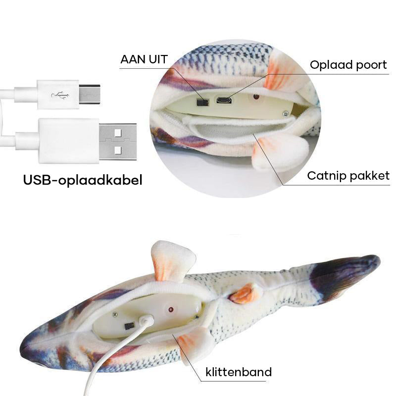 Avelena | Simulation Usb Lade Haustier Fisch Spielzeug