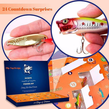 Avelena | 24 Tage Weihnachts Countdown Angeln Set