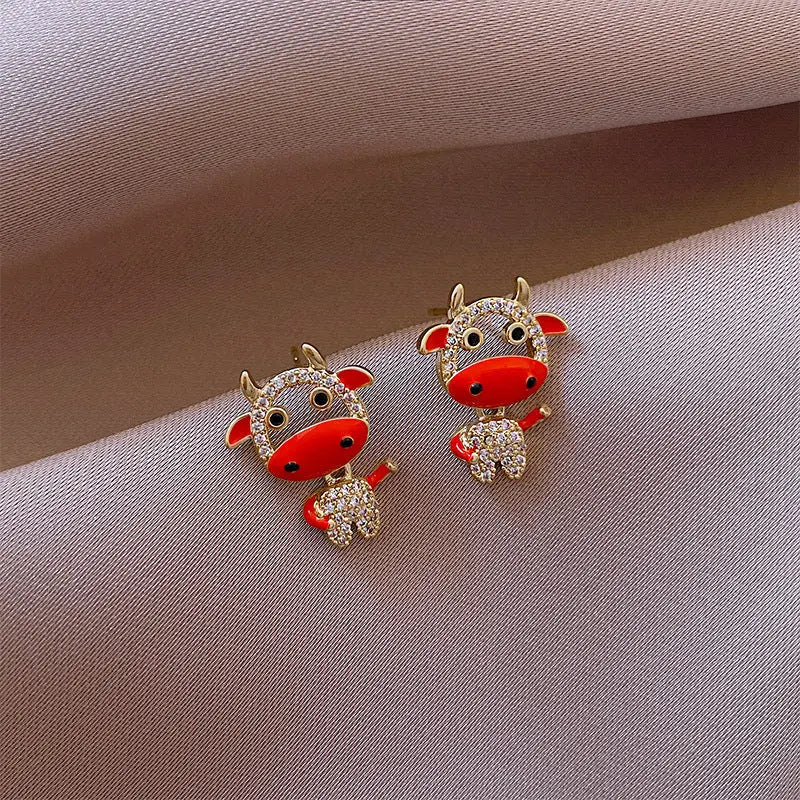 Avelena | 925 Silber Lava Stud Ohrringe: Ausdrucksvolle Persönlichkeit Schmuck