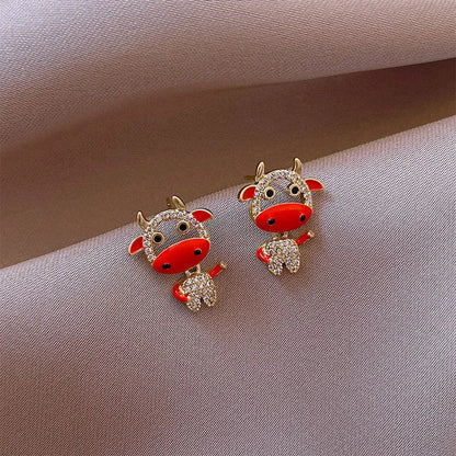 Avelena | 925 Silber Lava Stud Ohrringe: Ausdrucksvolle Persönlichkeit Schmuck