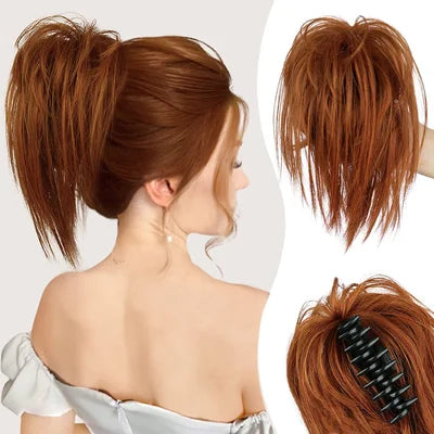 Avelena | Messy Ponytail Clip Verlängert Das Haar