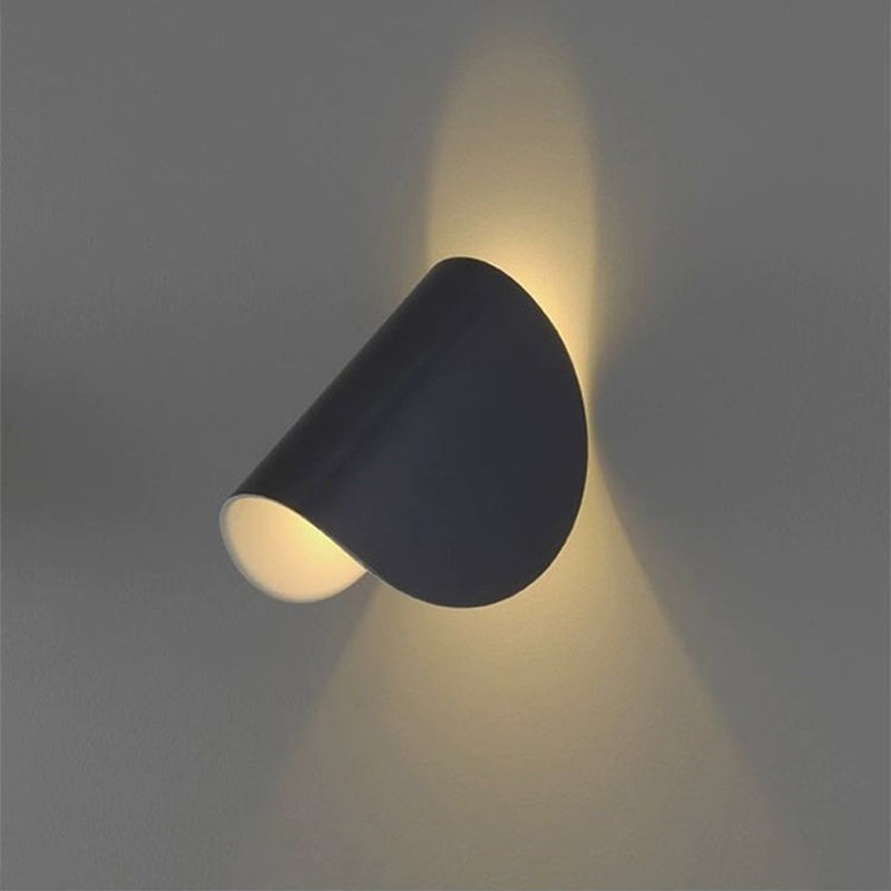 Avelena | Eveline Modern Geometric LED 4 Color Wall Light Indoor/Outdoor Metal