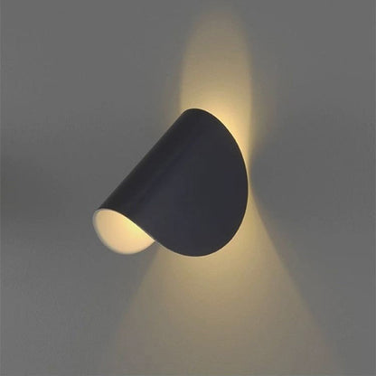 Avelena | Eveline Modern Geometric LED 4 Color Wall Light Indoor/Outdoor Metal