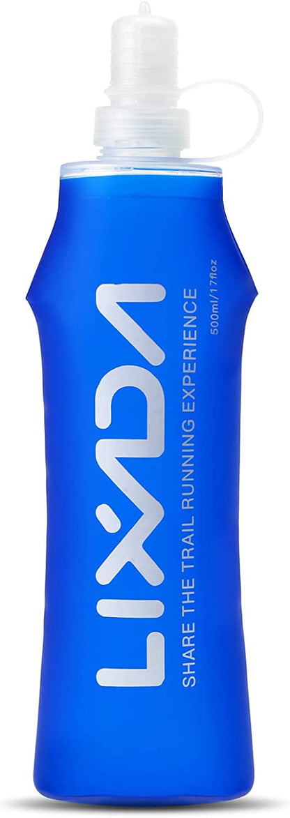 Avelena | Zusammenklappbare Wasserflaschen, Faltbare Bpa-Freie Hydrationswasserflaschen Für Outdoor-Laufen, Wandern Und Radfahren