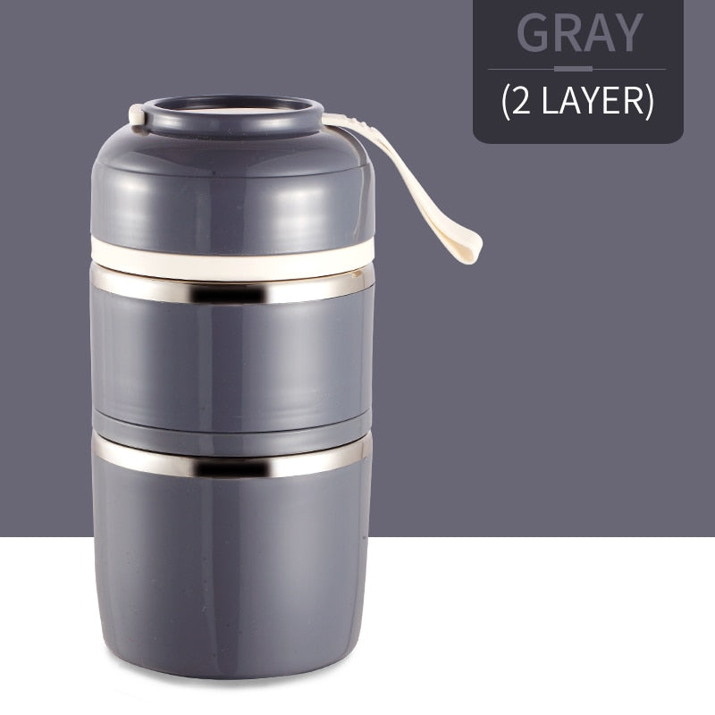Avelena | Leckagesichere Edelstahl Thermo-Lunchboxen