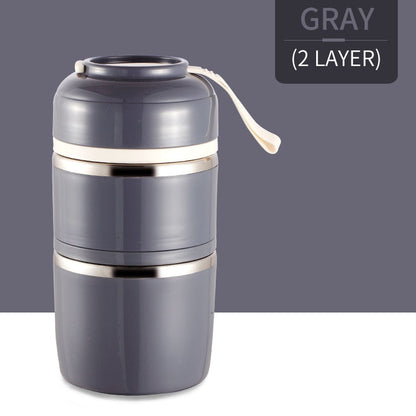 Avelena | Leckagesichere Edelstahl Thermo-Lunchboxen