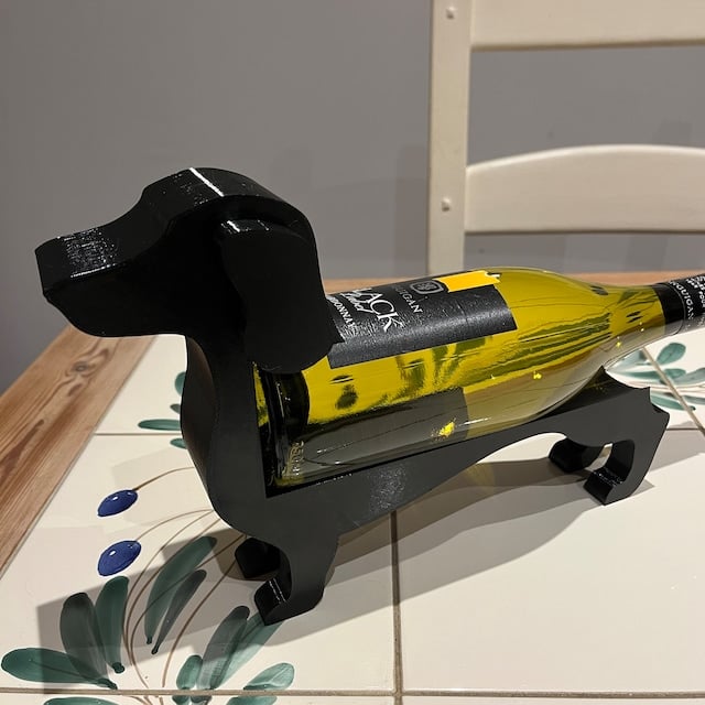 Avelena | Dackel Weinflaschenhalter