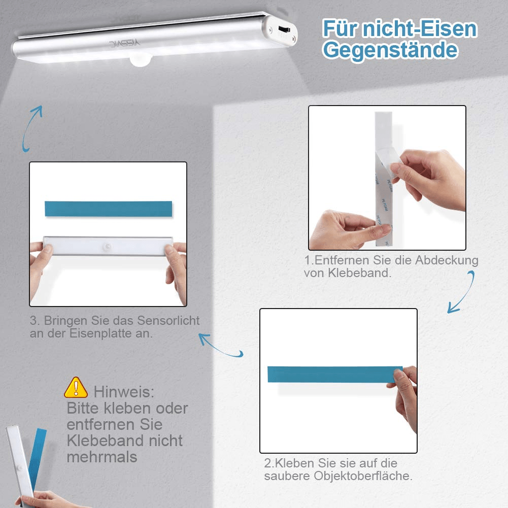 Avelena | LED Schrankleuchten mit Bewegungsmelder