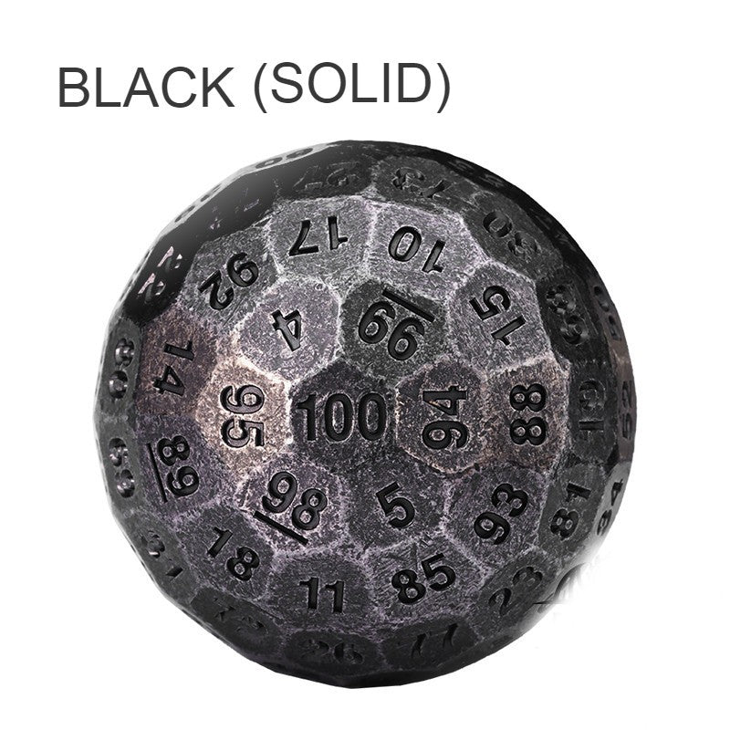 Avelena | 100-seitiger Polyeder-Metallwürfel mit Nummerierung, entworfen für große Partys und mehr Möglichkeiten