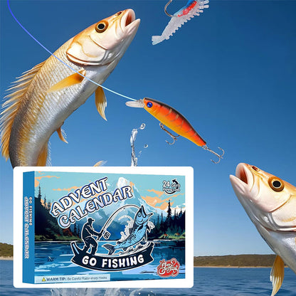 Avelena | Vorverkauf>>24 Tage Weihnachts Countdown Fisch Angelset