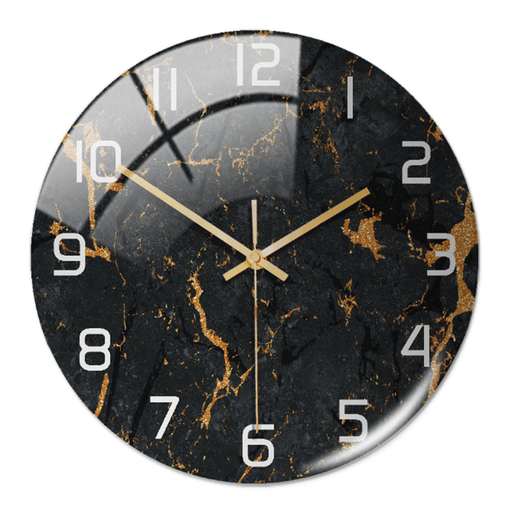 Avelena | Elegante Wanduhr mit Marmor-Optik 30cm