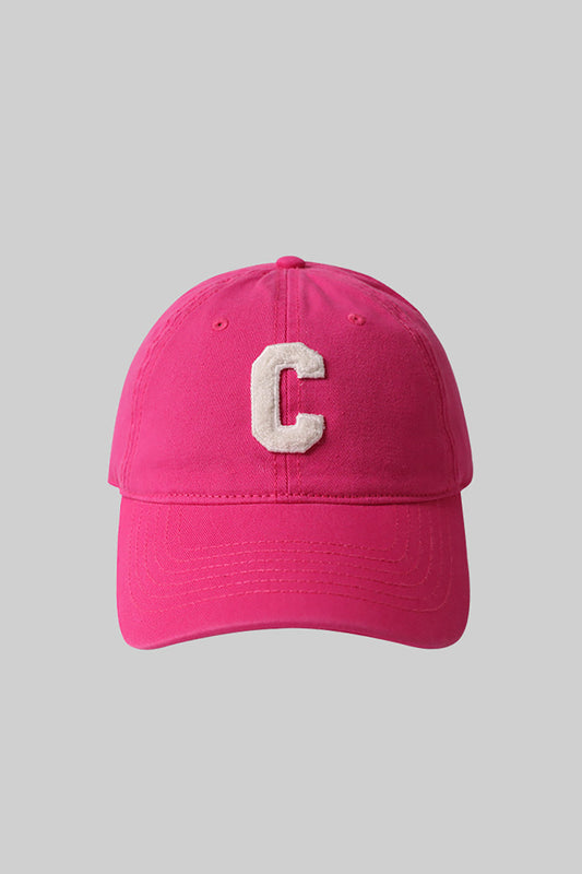 C geborduurde baseball cap