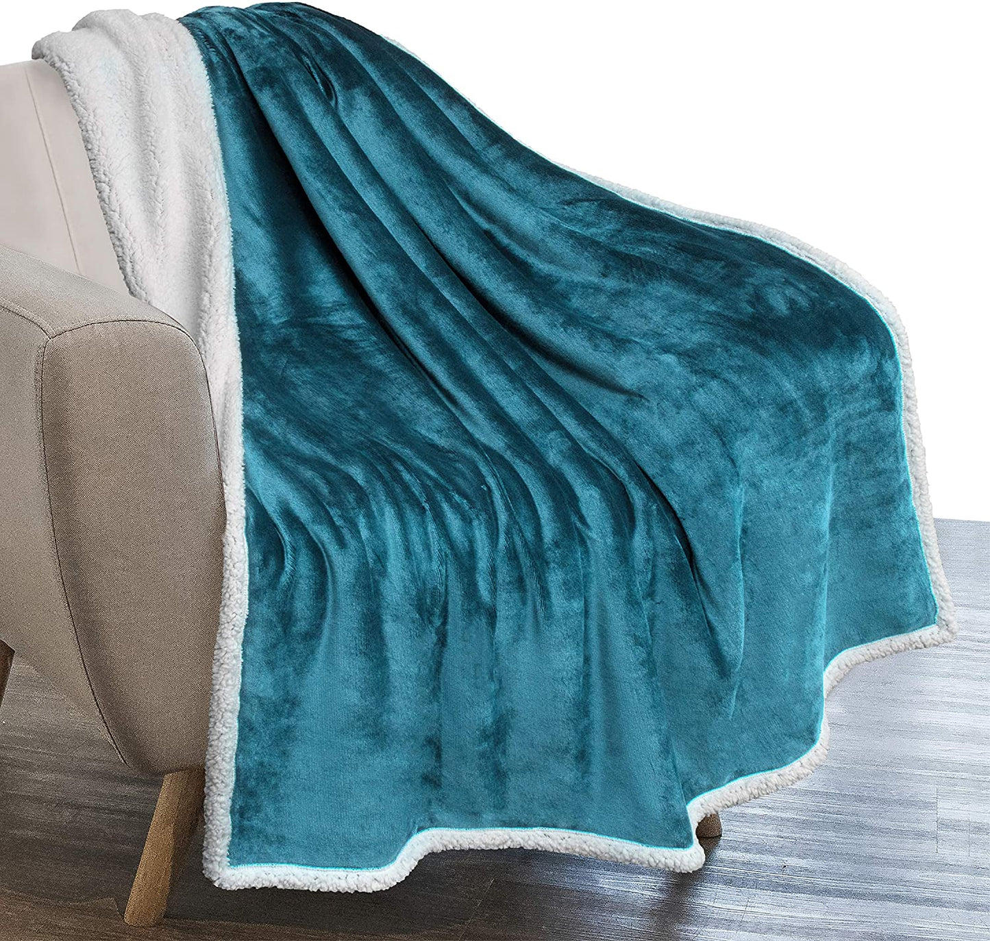 Avelena | Twin Plush Sherpa-Decke
