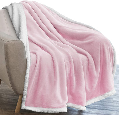 Avelena | Twin Plush Sherpa-Decke