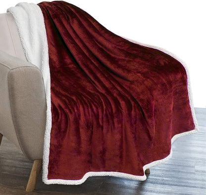 Avelena | Twin Plush Sherpa-Decke