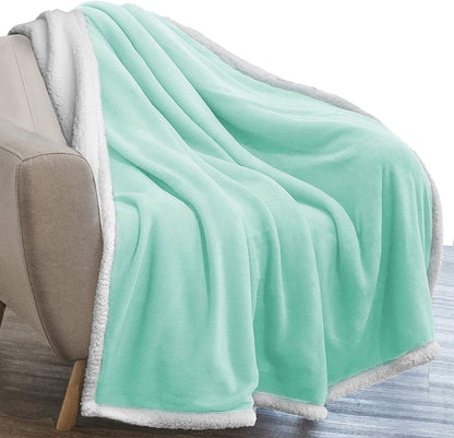 Avelena | Twin Plush Sherpa-Decke